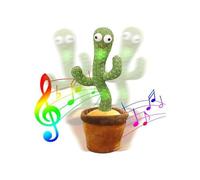 Jouet De Cactus De Danse Chantant, Cactus De Danse Enregistrable, Cactus De Chant Lumineux Avec 120 Chansons En Peluche