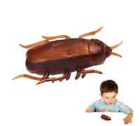 Jouet De Cafard En Mouvement - Farce Rampante Réaliste, Gardon Vibrant Interactif | Crawler Effrayant Électrique, Jouet Drôle De Truc, Cadeau De Bâillon Activé Par Un Mouvement Alimenté Par Batterie