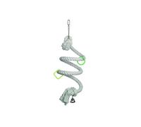 Jouet de cage pour oiseaux Nobby Pet Schaukel Spirale Blanc 3,5x225 cm