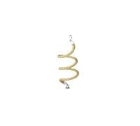 Jouet de cage pour oiseaux Nobby Pet Sisal Seil Spirale Beige Ø 3 x 245 cm