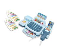 Jouet de caisse interactif avec scanner, ensemble de caisses de supermarché, effet lumière et sonore, jouet idéal pour enfants