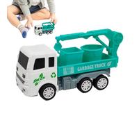 Jouet de camion à ordures sanitaires | Voiture Poussez et allez | Véhicule d'inertie, Jouets à motricité fine, Jouets éducatifs précoces pour garçons et filles à partir de 3 ans