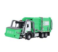 Jouet de camion à ordures - SURENHAP - Camion Poubelle 1:32 - Lumières et Sons - 4 Poubelles - Éducatif