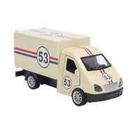Jouet de Camion pour Enfants détaillé et Réaliste, Petit Conteneur de Camion de de de de de pour Le Jeu Imaginatif, Améliore Les Compétences et la Pensée Logique (Jaune)