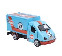 Jouet de Camion pour Enfants détaillé et Réaliste, Petit Conteneur de Camion de de de de de pour Le Jeu Imaginatif, Améliore Les Compétences et la Pensée Logique (Blue)