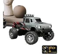 Jouet de Camion télécommandée - Mini Crawler, Voiture électrique pour | Camion Rechargeable de 2,4 GHz avec des lumières, Coureur à Grande échelle à Grande Vitesse, Construction compacte