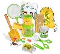 Jouet De Camping En Plastique Lisse Pour Enfants, Kit D'Exploration En Plein Air, Jouet D'Apprentissage Éducatif Pour Enfants