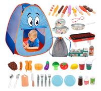 Jouet de Camping pour : Simulation de 40 pièces, Accessoire éducatif, Plaisir sûr et Durable | pour Aventures imaginatives, Jeux de rôle, activités d'apprentissage en intérieur