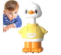 Jouet de canard à tête secouée - Figurine mignonne d'inertie - Jouet à tête mobile pour enfants - Système d'apprentissage amusant de la motricité éducative - Réflexe d'humour - Concept d'entraînement