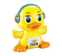 Jouet de canard dansant avec lumière LED | Jouet éducatif préscolaire avec lumière et musique | Jouets électriques de canard dansant | Jouets musicaux de faveur de la fête
