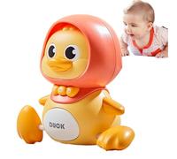 Jouet de Canard - Réveil sonore de Canard - avec Fonctions oscillantes et balançoires - 2 Modes d'éclairage - Design magnétique - Statue d'animal - Jouet électrique pour