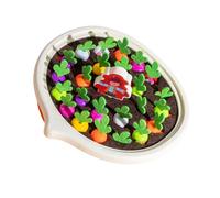 Jouet de Carotte de tri de Forme Portable pour de 3 Ans et, améliore Les compétences de résolution de problèmes avec Le Jouet de Radis à Tirer par Les Parents
