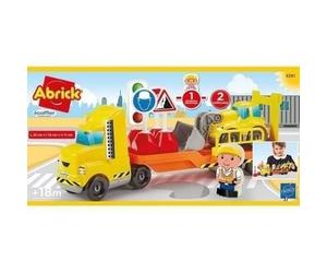 Jouet de chantier - Ecoiffier - Pelleteuse et camion avec accessoires - Jaune - Mixte - 18 mois+