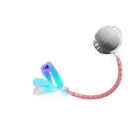 Jouet de chat balle en mouvement automatique - 600mAh Jouet de boule de chat interactif intelligent, jouet de chat roulant rechargeable, jouet pour chats exercice en salle, boule de chat activé, jouet