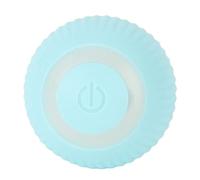 Jouet de Chat Interactif Intelligent Boule de Roulement électrique Chat Résistant aux Morsures LED Lumière d'évitement d'obstacle avec Câble USB pour Chat café (Bleu)