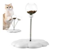 Jouet de chat pour chat, jouet de balle qui fuit - Le chaton amovible traite le jouet, boule de distributeur de nourriture interactive amusante, boule de fuite de nourriture pour petit chat