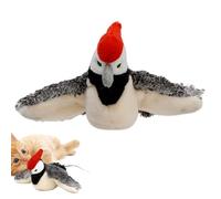 Jouet de chat pour oiseaux, jouets de chat à oiseaux battes avec des ailes battantes - Flappy Bird Cat Toy Flying - Mouvement interactif Activé Chirage Rechargeable pour la stimulation mentale Anniver