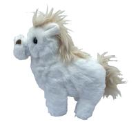 Jouet de cheval en peluche - cheval sonore en mouvement, animal de compagnie en peluche doux, jouet animal interactif | Jouet de galop éducatif réaliste, figure de copain de marche câlin pour ,