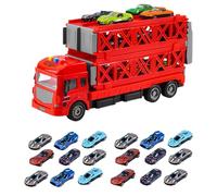 Jouet De Chevauchement De Camion, Jouets De Camion De Piste - Jeu De Piste De Course De Voiture 2 Couches | Jeu De Transport Pliable, Ensemble De Jeu Sur Piste