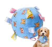 Jouet de chien de balle - boule de chien interactif | Je porte des vêtements pour les chiots pour les chiots, idéal pour rechercher, mâcher et jouer à la maison, jardin, patio ou activités de plein ai