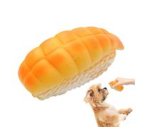 Jouet de chien de sushi, jouet de chien grincement sushi - Jouet de puzzle de chien grincement - Outil de formation en latex pour animaux de compagnie pour l'ennui et le dispositif de jeu de chiot int