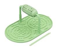 Jouet De Chien Interactif, Jouet pour Chiens Dispense De Réglement, Mangeoire Lent, Non Électrique Et Portable, Conception De Distributeur De Friandises, Vert, Adapté À Toutes Les Races
