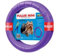 Jouet de chien - Trainage interactif de petits chiots de chien midi - Fetch Toy - Dental Healthy - Toys Dog Set 2 Anneaux par Puller Mini Plus -