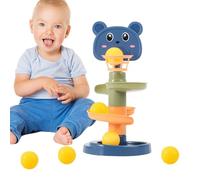 Jouet de Chute Balle - Elegant Sturdy Tour tourbillonnante et roulement, High-Performance, Stylish, Balls Ramp Whirling, Stack Toss Jeu pour Tout | Multipurpose Outdoor Indoor Utility Versatile