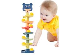 Jouet De Chute De Balle - 17,7 Pouces ABS 1 Ensemble | Jouets De Rampe De Roulement | Tour De Piste pour | Jouet Éducatif À Bille Roulante | Jouets pour Bébé pour L'apprentissage Précoce