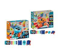 Jouet de circuit de voiture de course - Piste de véhicule de course éclairée par LED, kit de construction d'assemblage éducatif électrique à faire soi-même pour les jeunes étudiants | Coffret cadeau d