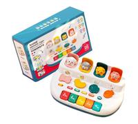 Jouet De Clavier De Piano Pour Bébé - Instrument De Musique À 8 Notes, Piano D'activité Pour Tout-petits, Touches Lumineuses, Petit Design Compact | Apprentissage Musical Éducatif, Développement Des E
