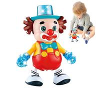 Jouet De Clown Dansant Électrique - Figurine À Bascule Musicale De 23 Cm, Robot De Dessin Animé À Mouvement De Balançoire À Piles, Cadeau De Divertissement Interactif Pour En ABS | Activité Su