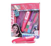 Jouet de coloration temporaire de cheveux pour, ensemble de jeu de coloration de cheveux pour - Play Hair Chalk Ensemble de coloration temporaire lavable pour cheveux - Jouets simulés multicolores sû