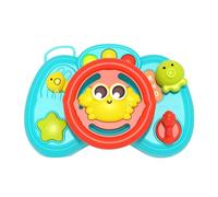 Jouet de conduite pour tout-petits, volant de jouet musical | Volant de conduite simulé interactif en forme de crabe mignon - Favorise la coordination main-, améliore l'interaction entre parents