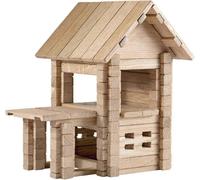 Jouet De Construction 102 Pièces Ekopia Maison Avec Véranda Jouet Naturel Educatif Et Instructif Pour Enfants 6+