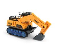 Jouet De Construction À Led Pour Enfant, Véhicule, Pelleteuse, Camion, Jeu D'Ingénierie, Lumière Fraîche, Cadeaux