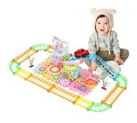 Jouet De Construction De Briques De Vitesse Motorisée - Ensemble De Blocs Mécaniques Interactifs - Kit De Construction Éducatif Réutilisable snep TELLEMENT | Engineering Playset For Kids, Early Learni