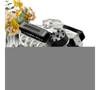 Jouet De Construction De Moteur, Moteur Mécanique en Résine, Décor de Bureau Collectionnable, Jouets STEM Réalistes pour Apprentissage de l'Ingénierie