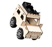 Jouet de Construction de véhicules | Ensemble de modèles tout-terrain en bois pour les utilisateurs amateurs, démonstration scientifique en classe,