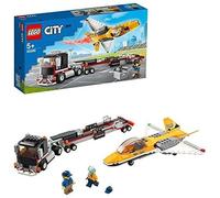 Jouet de construction - LEGO - 60289 City Great Vehicles Transport d'avion de voltige - 157 pièces - Blanc - Dès 5 ans
