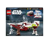 Jouet de Construction - LEGO - 75333 - Star Wars - Chasseur Jedi d’Obi-Wan - 2 Minifigurines