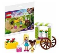 LEGO – Jouet de construction – Le chariot de fleur – 27 pièces – Rose – Mixte