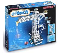 Jouet de construction mécanique - EITECH - Coffret moulin et grue - 270+ pièces - Garçon 8+ ans