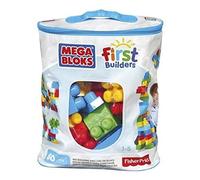 Jouet de construction - MEGA BLOKS - FIRST BUILDERS - MAXI - 60 briques - Nouvelles couleurs