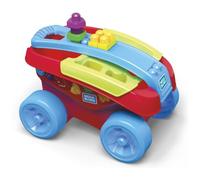 Jouet de construction - MEGA BLOKS - Mon Wagon Trieur de Formes - 25 blocs inclus