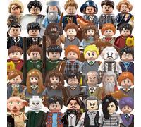 Jouet de construction MINI Harry Potter Lovegood Ron Malfoy Luna, blocs de construction pour enfants, cadeau, figurine d'action PG-1182