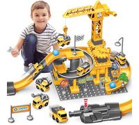 Jouet de construction pour garçons de 3, 4, 5, 6, 7 ans : jouets de construction, jouets de construction, jouets de voiture, camion grue, cadeaux pour garçons et filles de 3, 4, 5, 6, 7 ans