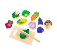 Jouet de coupe de fruits en bois, coupe de la nourriture pour jouer | Game d'apprentissage des en bois | Jouez aux accessoires de cuisine de la cuisine, faites semblant de jouets pour pour les filles