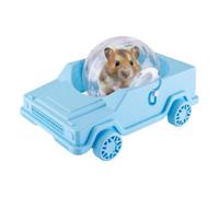 Jouet de course Gerbil - Roue d'exercice de style voiture, entraîneur stable et silencieux, équipement de fitness amusant pour animaux de compagnie | Motivation de l'activité q