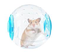 Jouet de course pour hamster, balle de vélo pour hamster nain, jouet d'exercice | Accessoire de gymnastique pour hamster durable et respirant, balle à rouler silencieuse, balle transparente pour